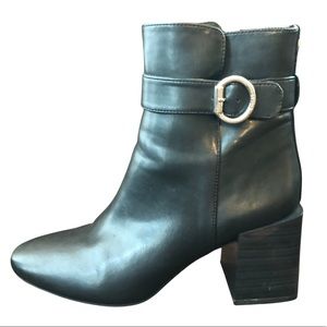 Circus Sam Edelman Block Heel Pointed Toe Bootie